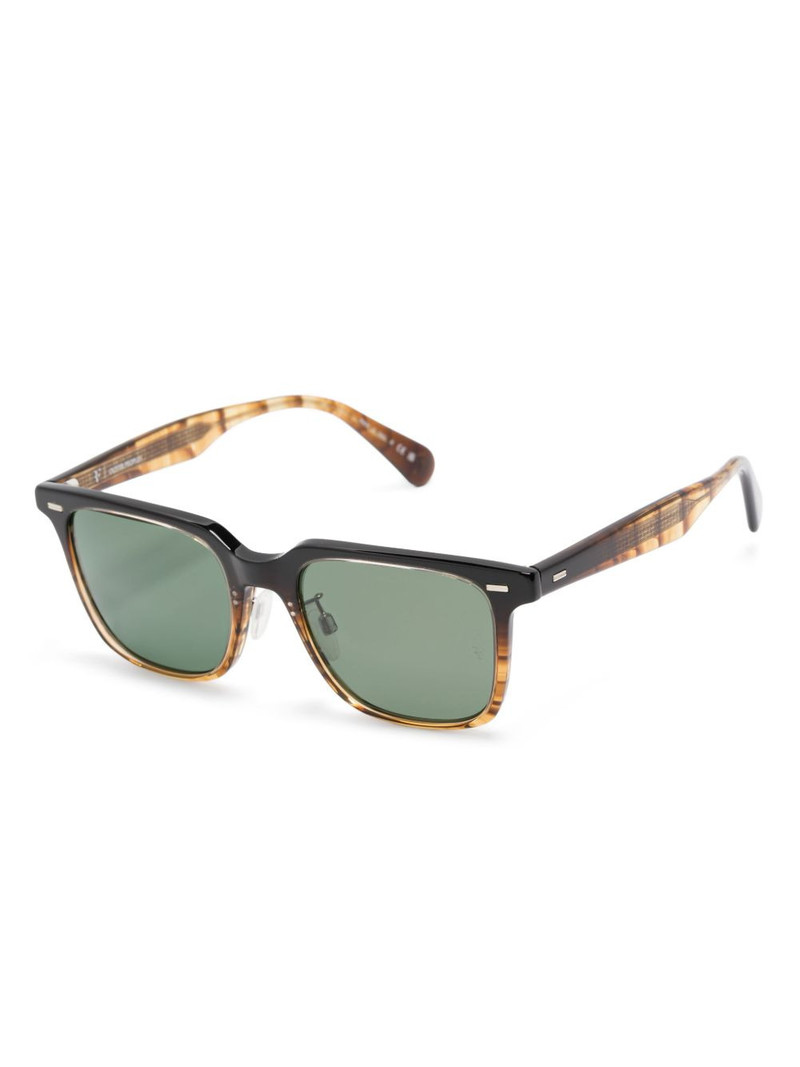 Oliver Peoples square-frame sunglasses outlook