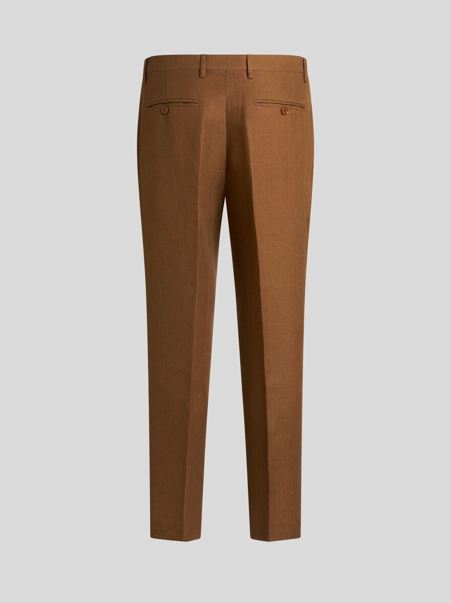 TAILORED LINEN TROUSERS - 6