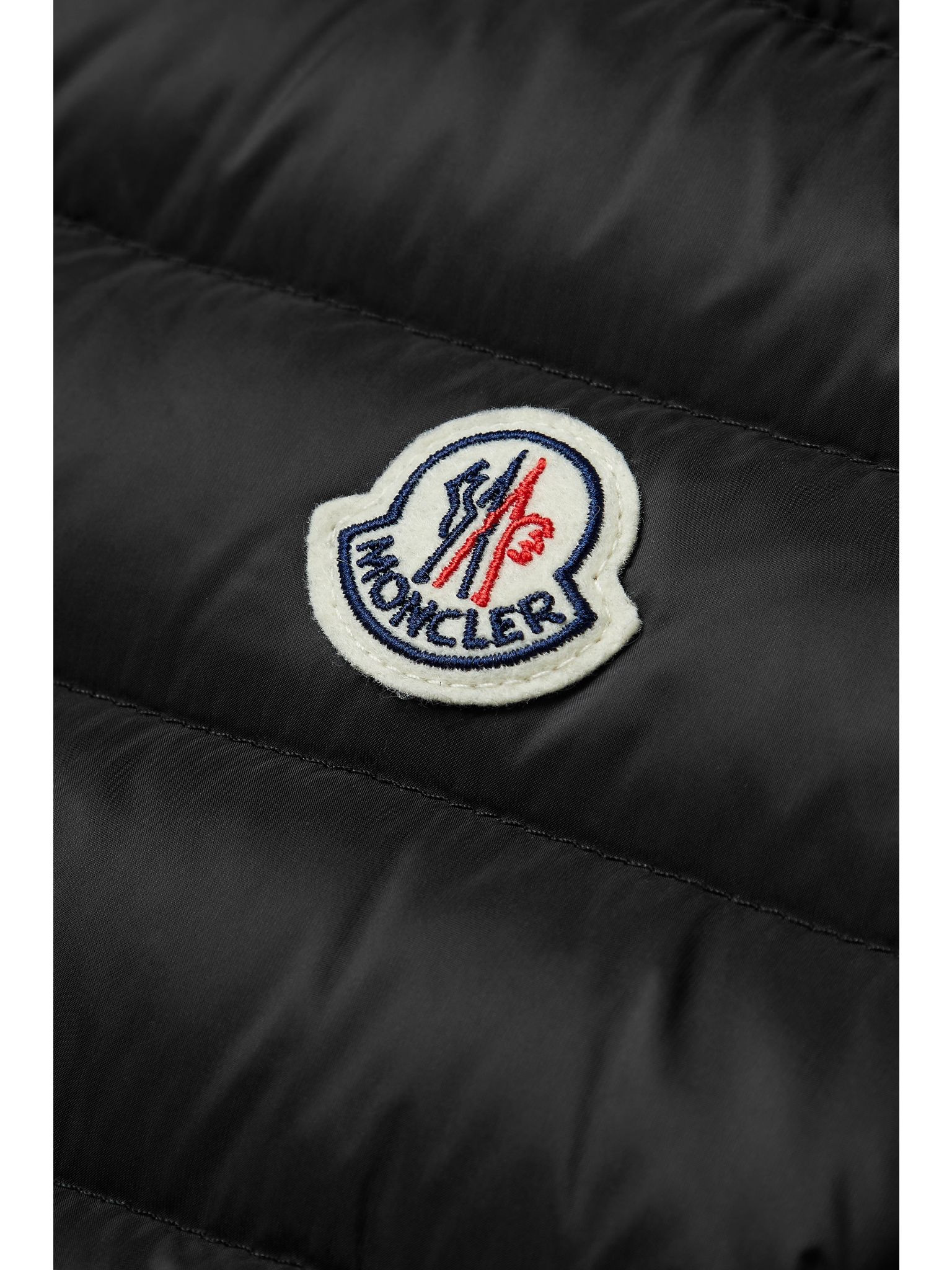 Liane quilted shell down vest Black - 5