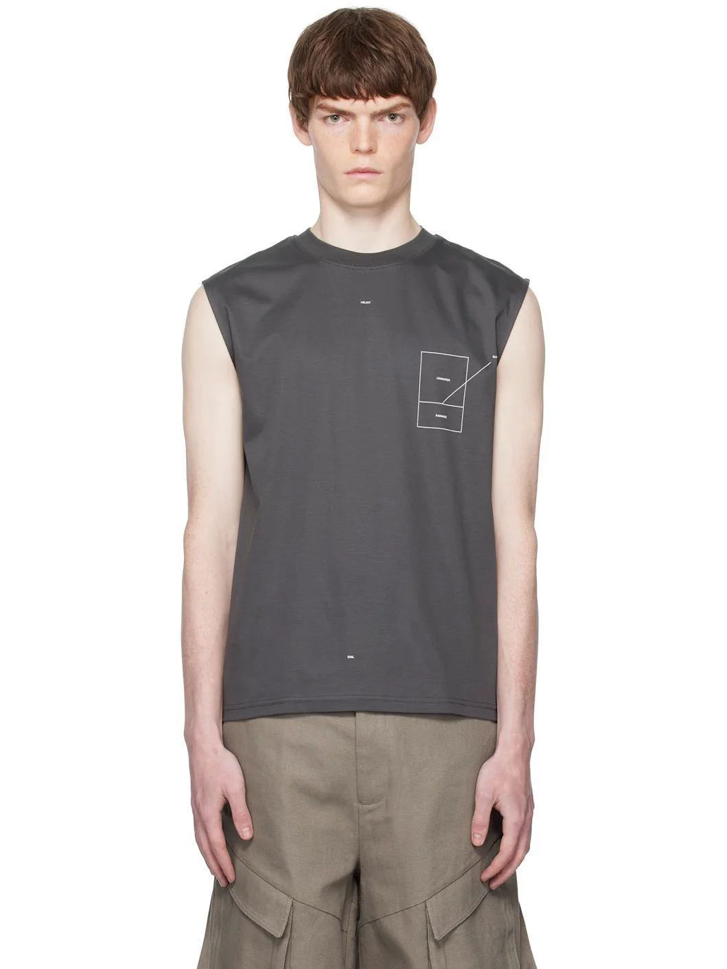 Gray Retina Tank Top - 1