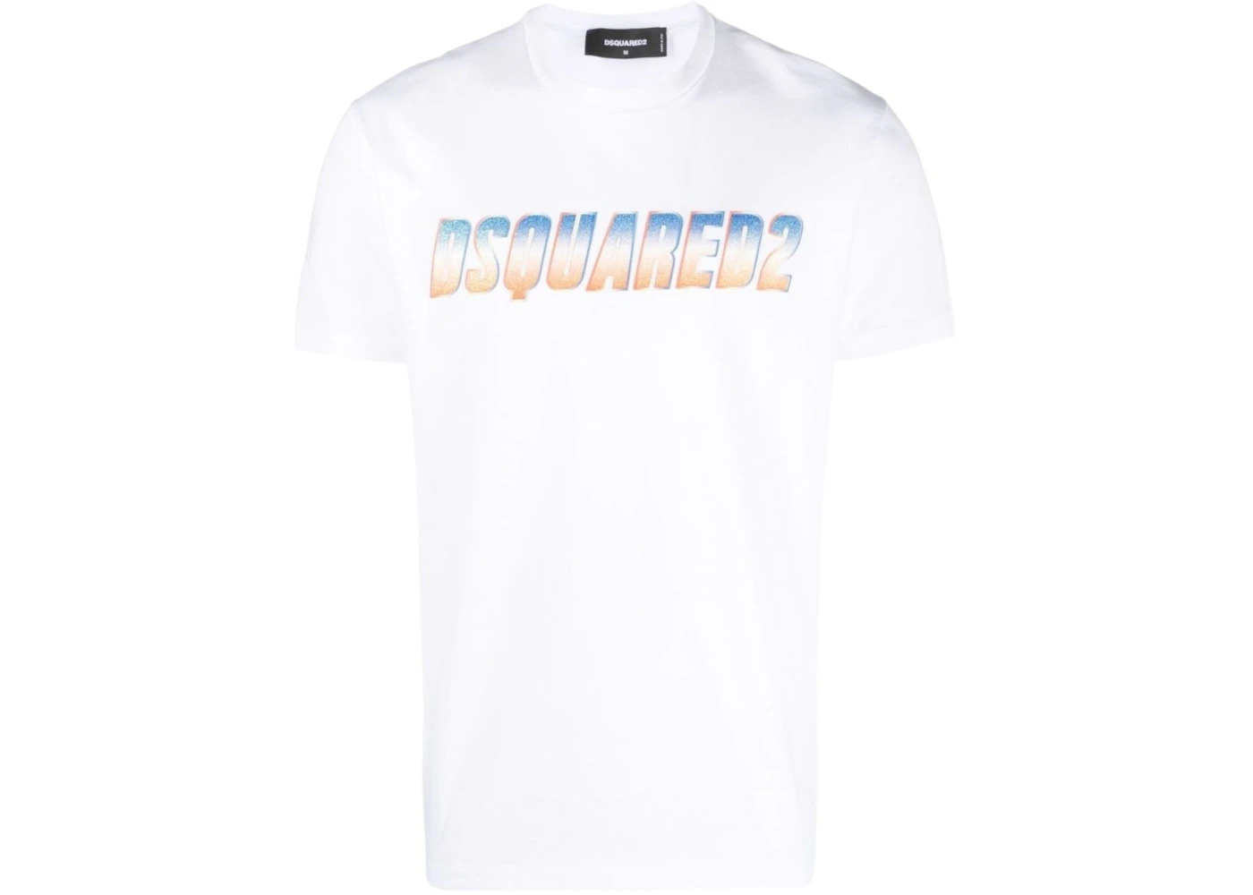 Dsquared2 Sparkle Logo Cool Fit T-Shirt White - 1