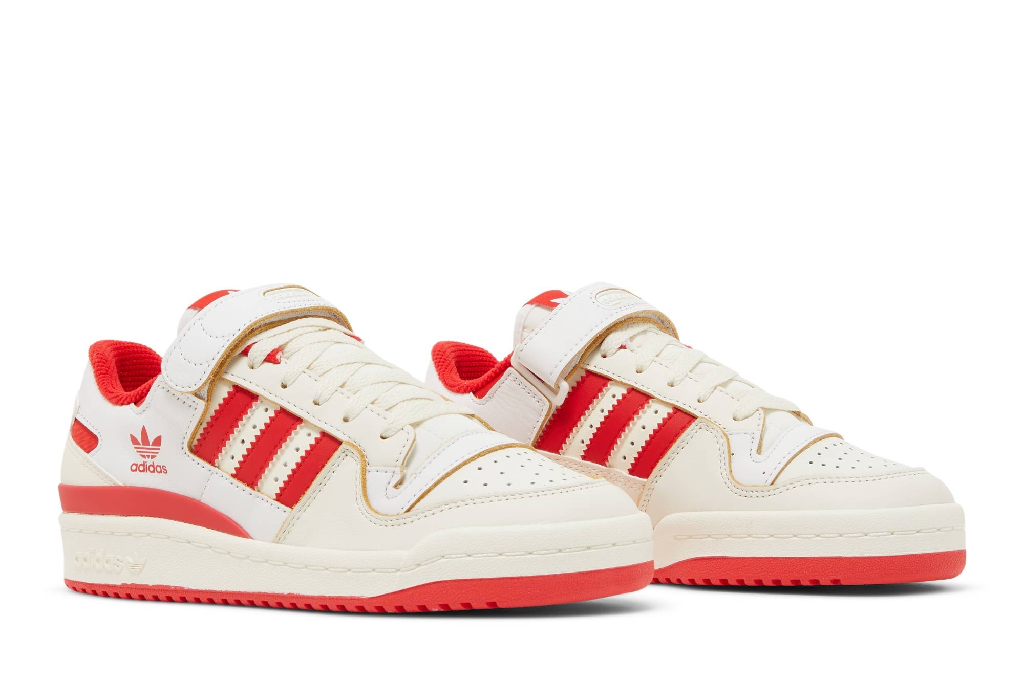 Wmns Forum 84 Low 'Off White Vivid Red' - 8