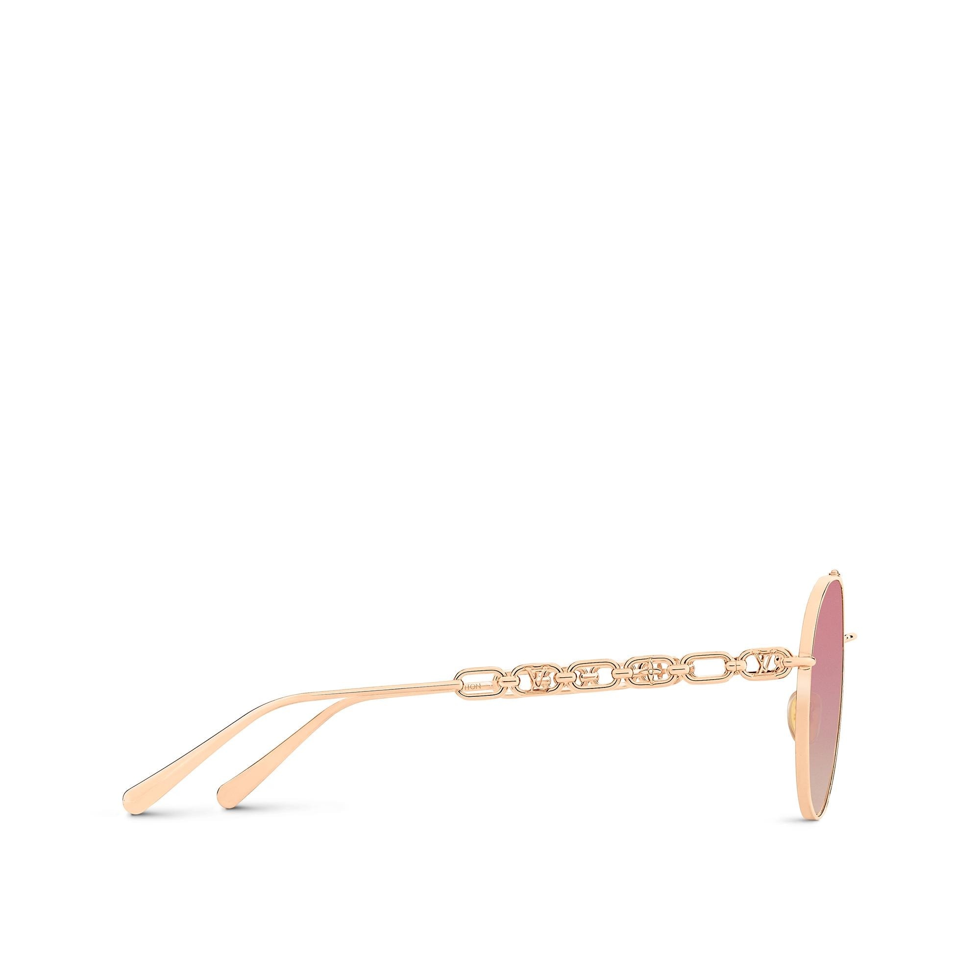 My LV Chain Pilot Sunglasses - 4