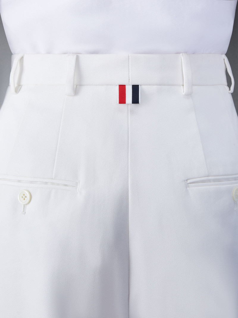 Cotton Canvas High Waisted Trouser 4