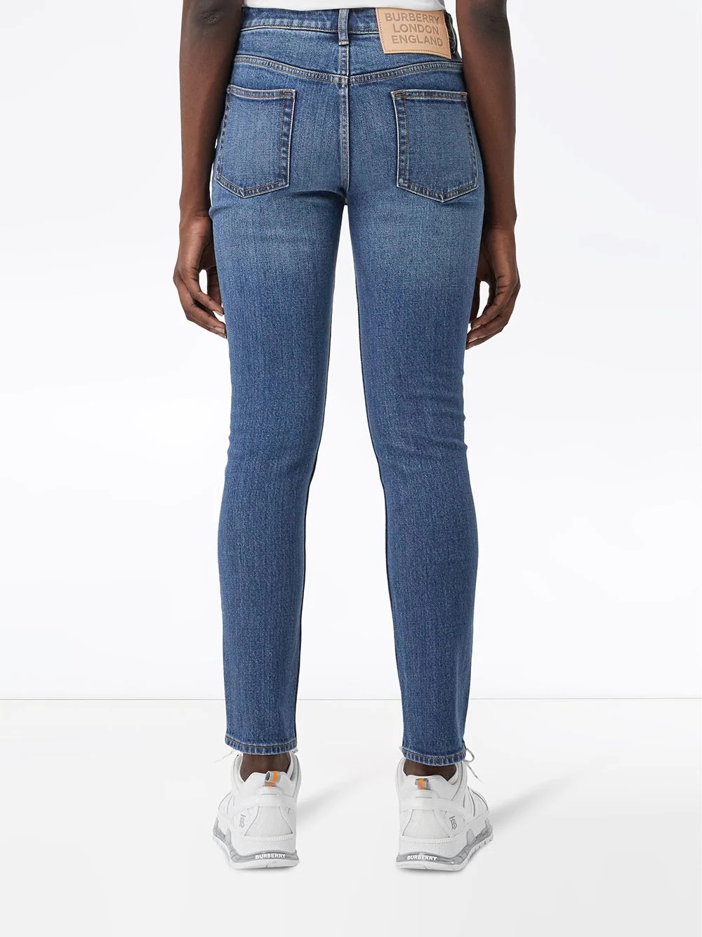 skinny cropped jeans - 4