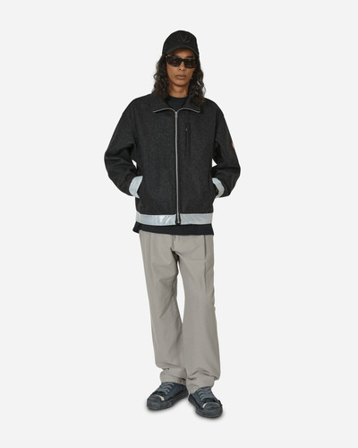 Cav Empt Brushed Soft Cotton One Tuck Pants Grey outlook