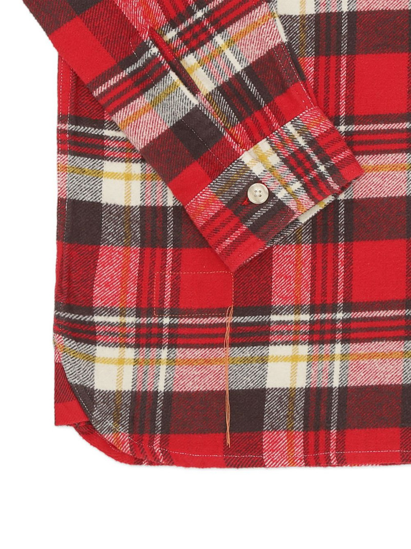 Mescal plaid patch-pocket shirt 6