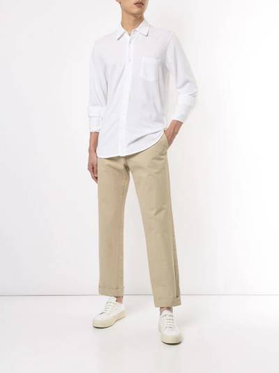 Sunspel pique relaxed shirt outlook