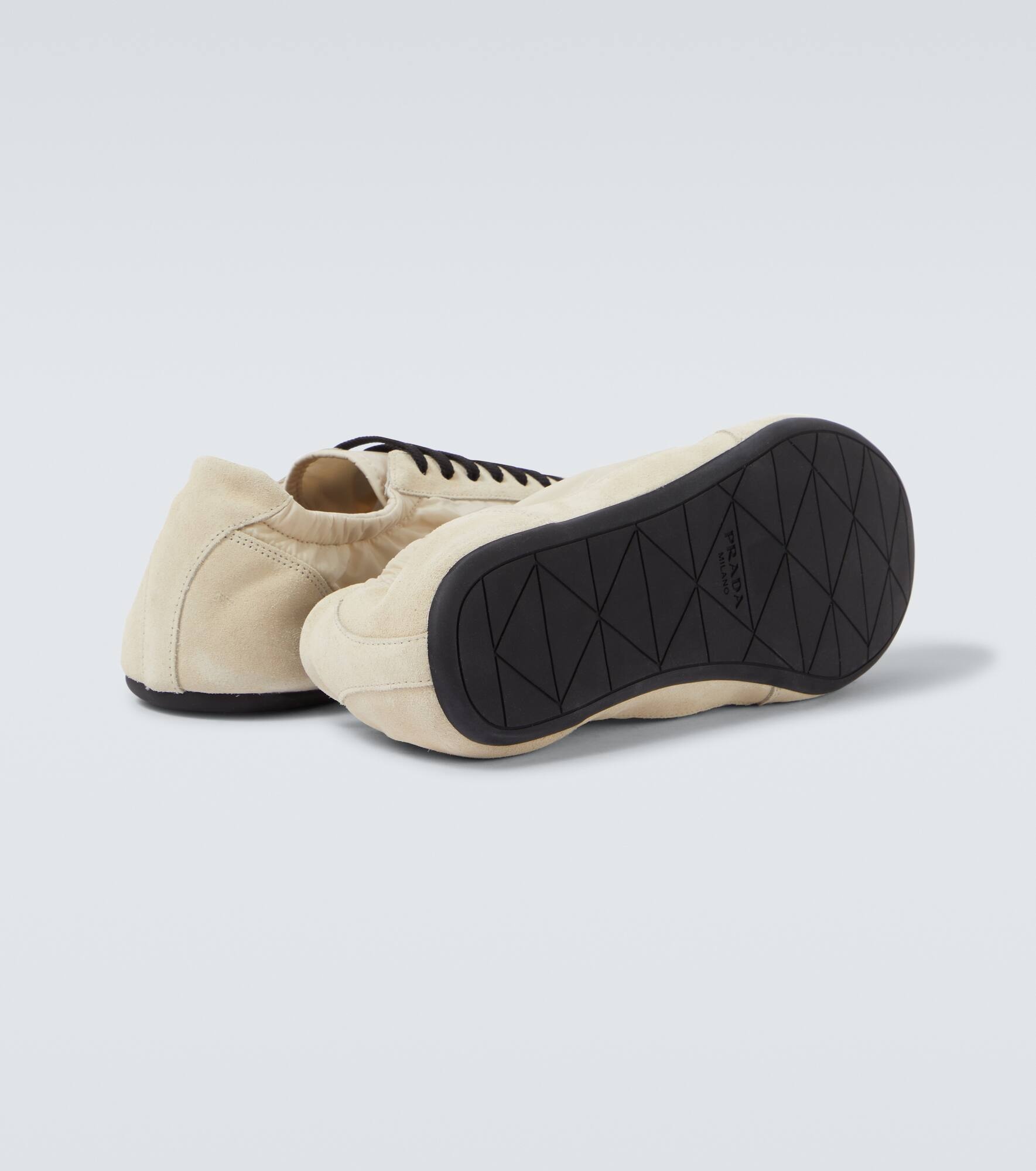 Collapse Re-Nylon and suede sneakers - 7