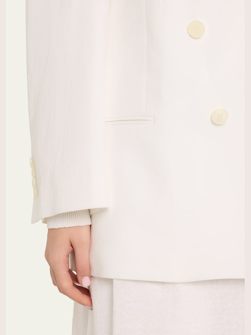 Shawn Linen Double-Breasted Jacket 5