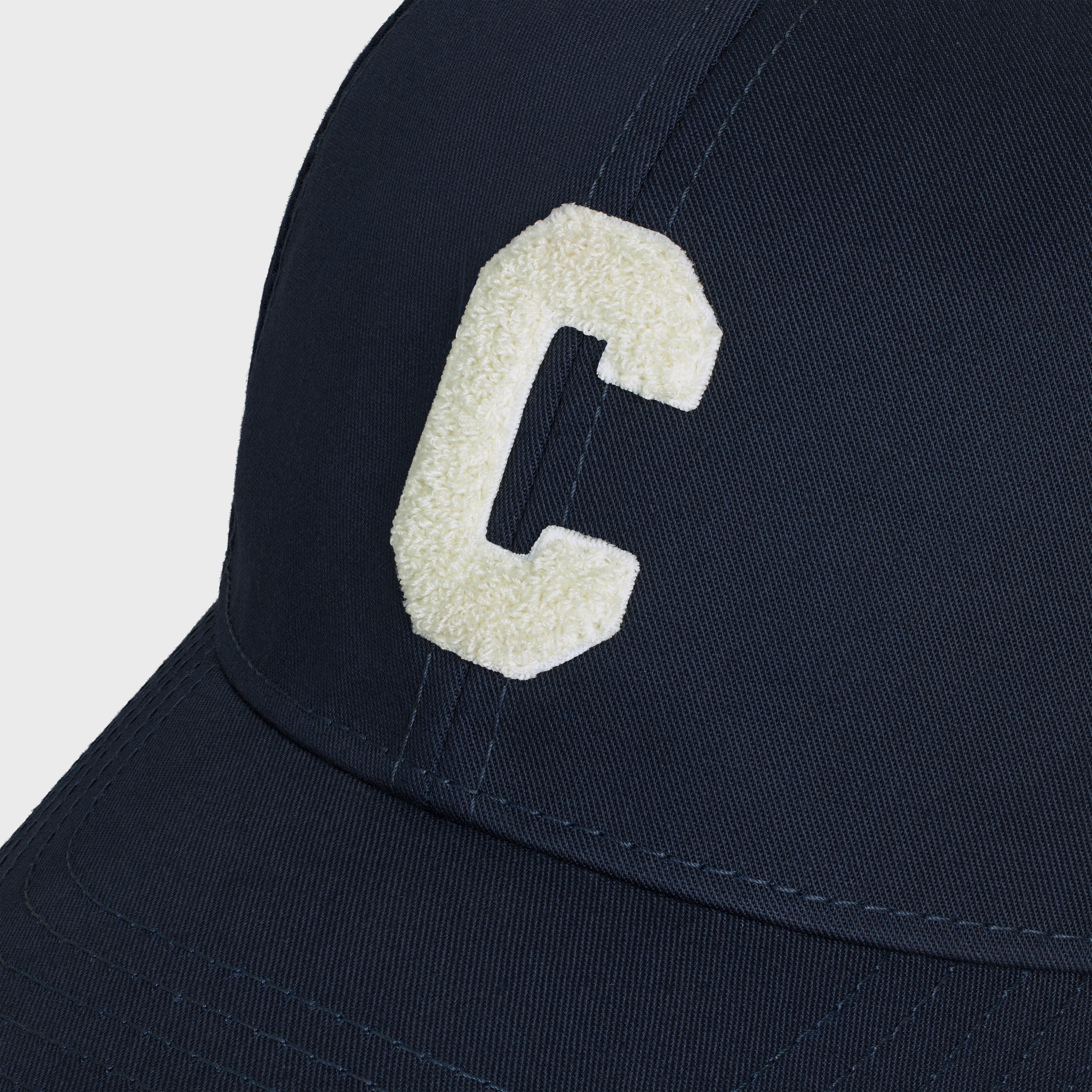 initial baseball cap in cotton - 5