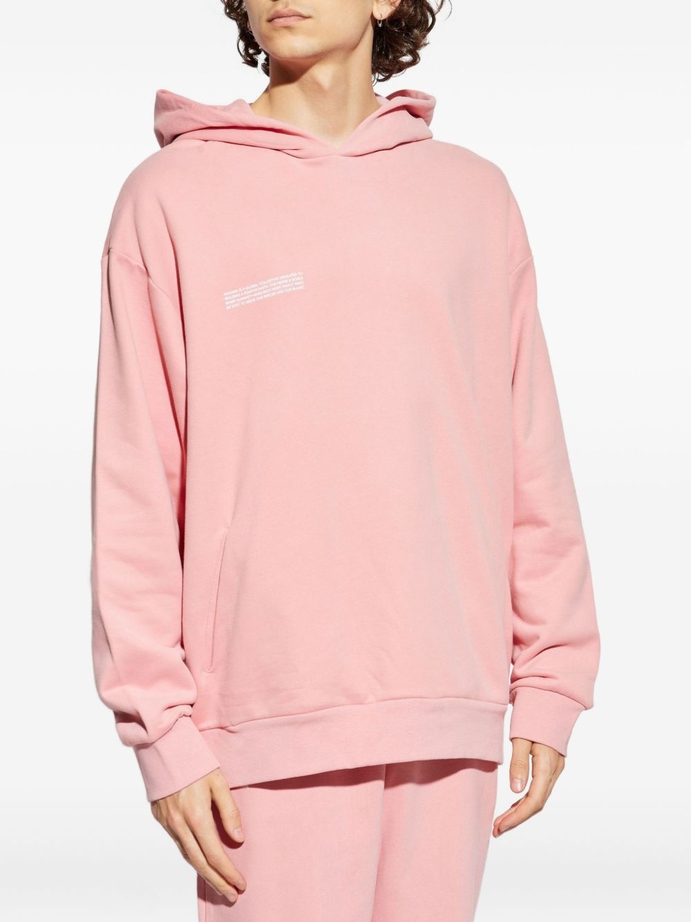 text-print hoodie - 4
