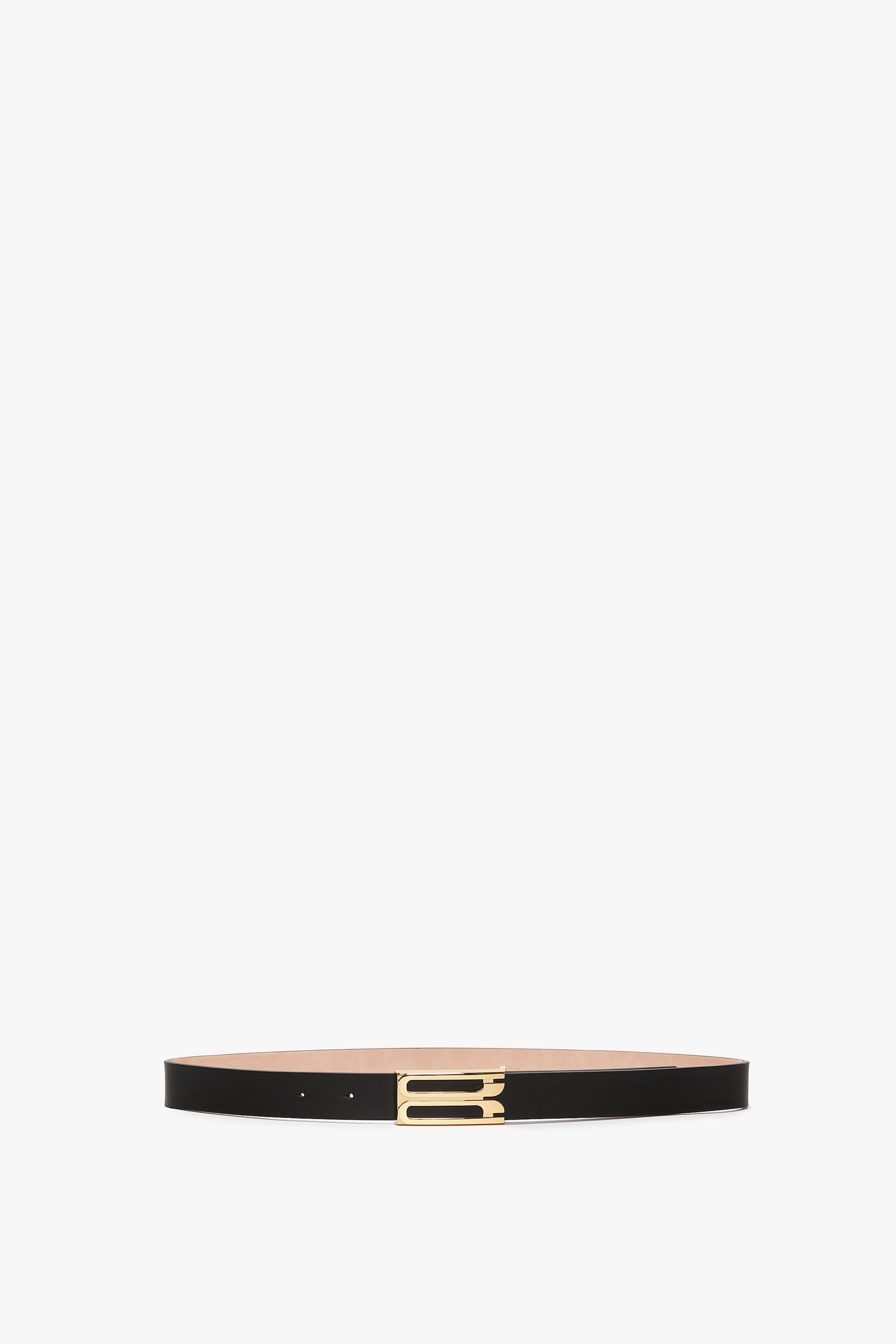 Frame Belt In Black Leather - 1