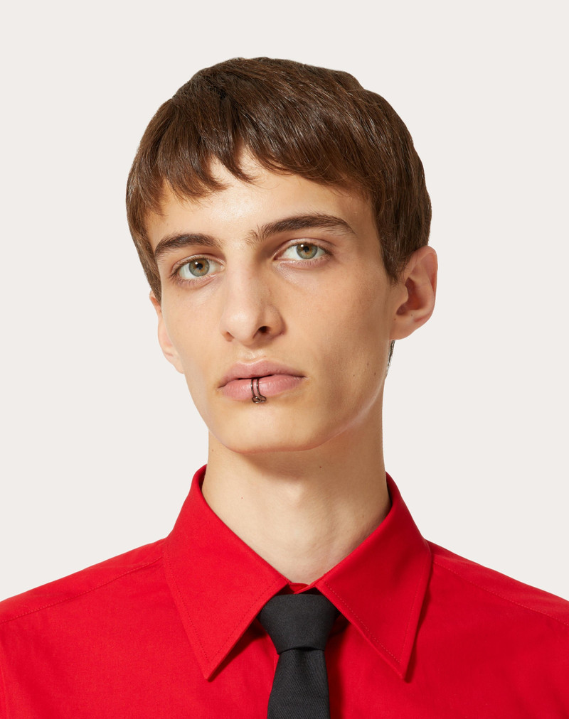 VLOGO SIGNATURE METAL LIP RING 5