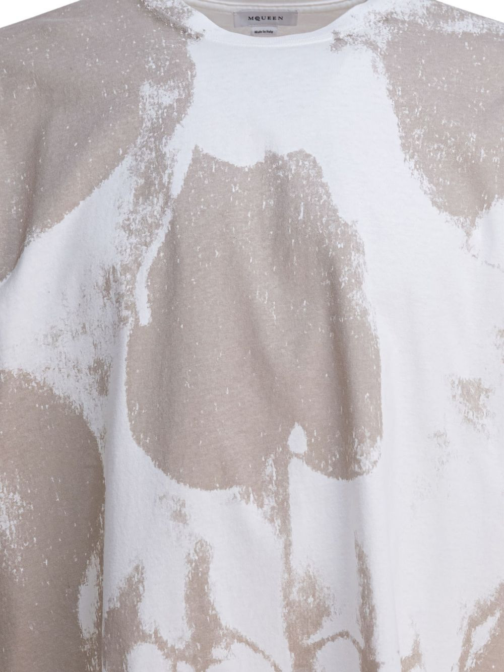 skull-print cotton T-shirt - 3