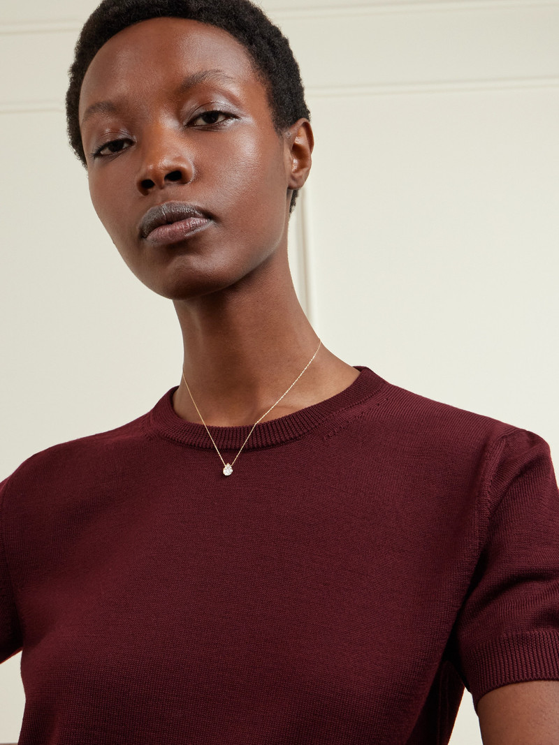 PERSÉE Floating 18-karat Gold Diamond Necklace outlook