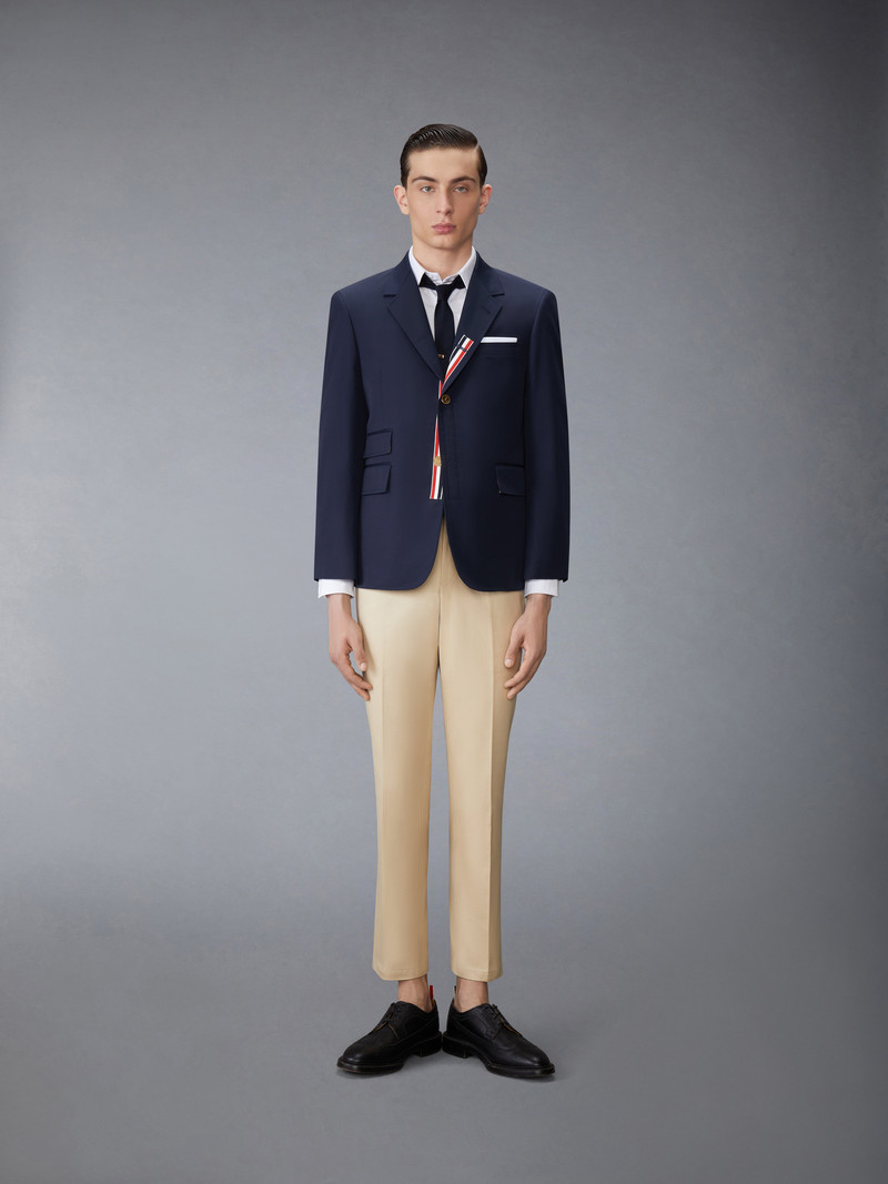 TYPEWRITER CLOTH GROSGRAIN PLACKET SPORT COAT 4