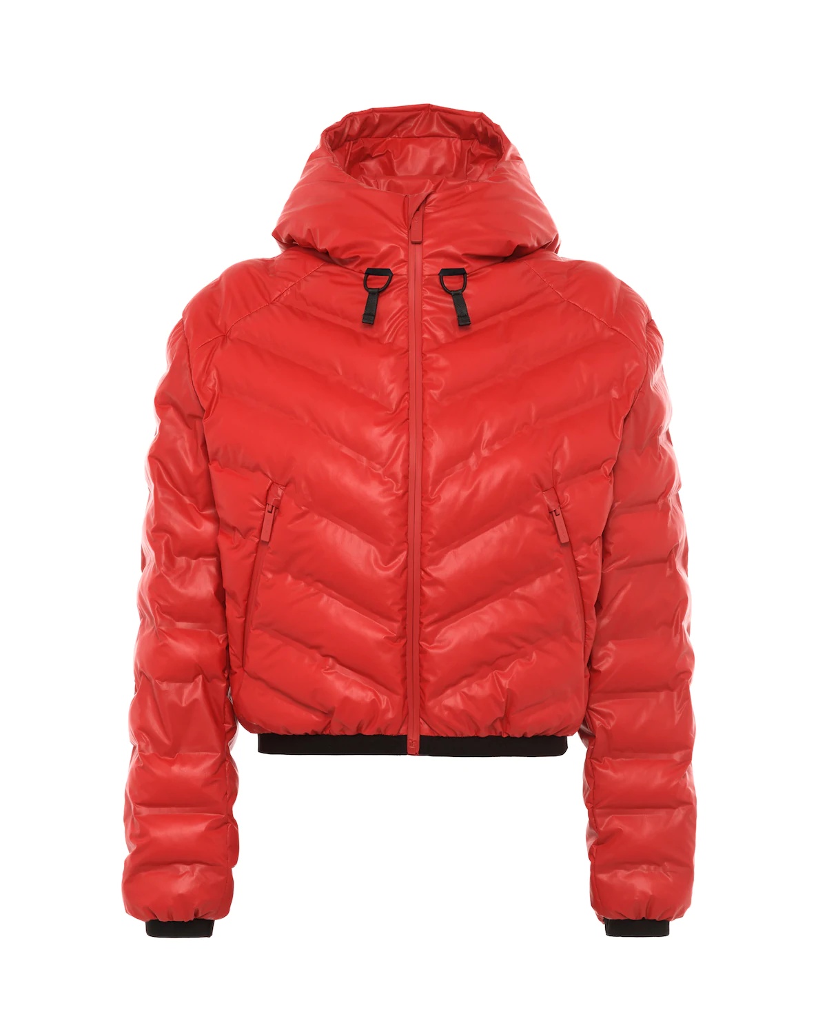 Light Nylon hooded puffer jacket - 1