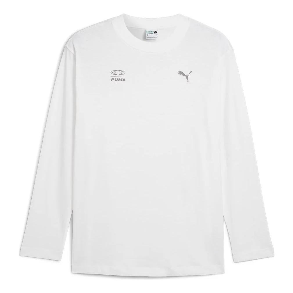 (WMNS) PUMA Dare To Long Sleeve T-shirt 'White' 627991-02 - 1