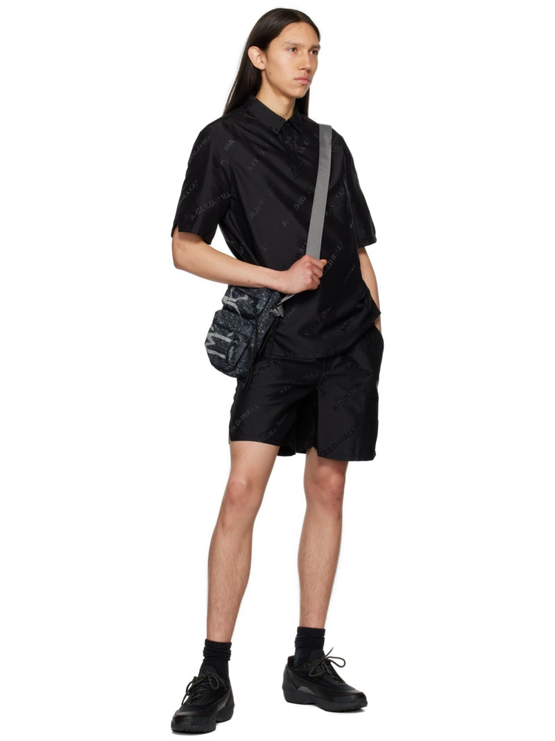A-COLD-WALL* Black Three-Pocket Shorts outlook