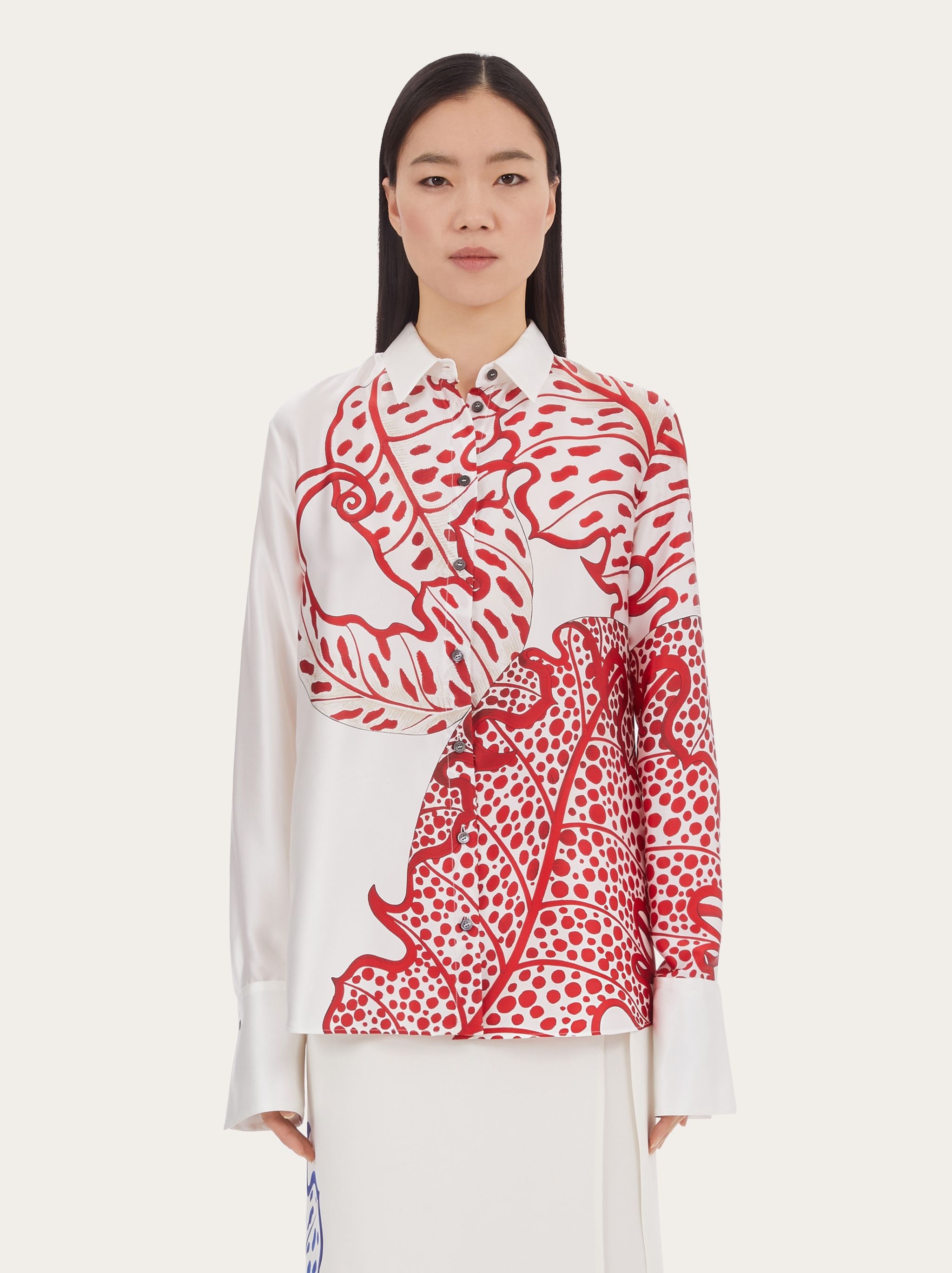 Long sleeved jungle print shirt - 2