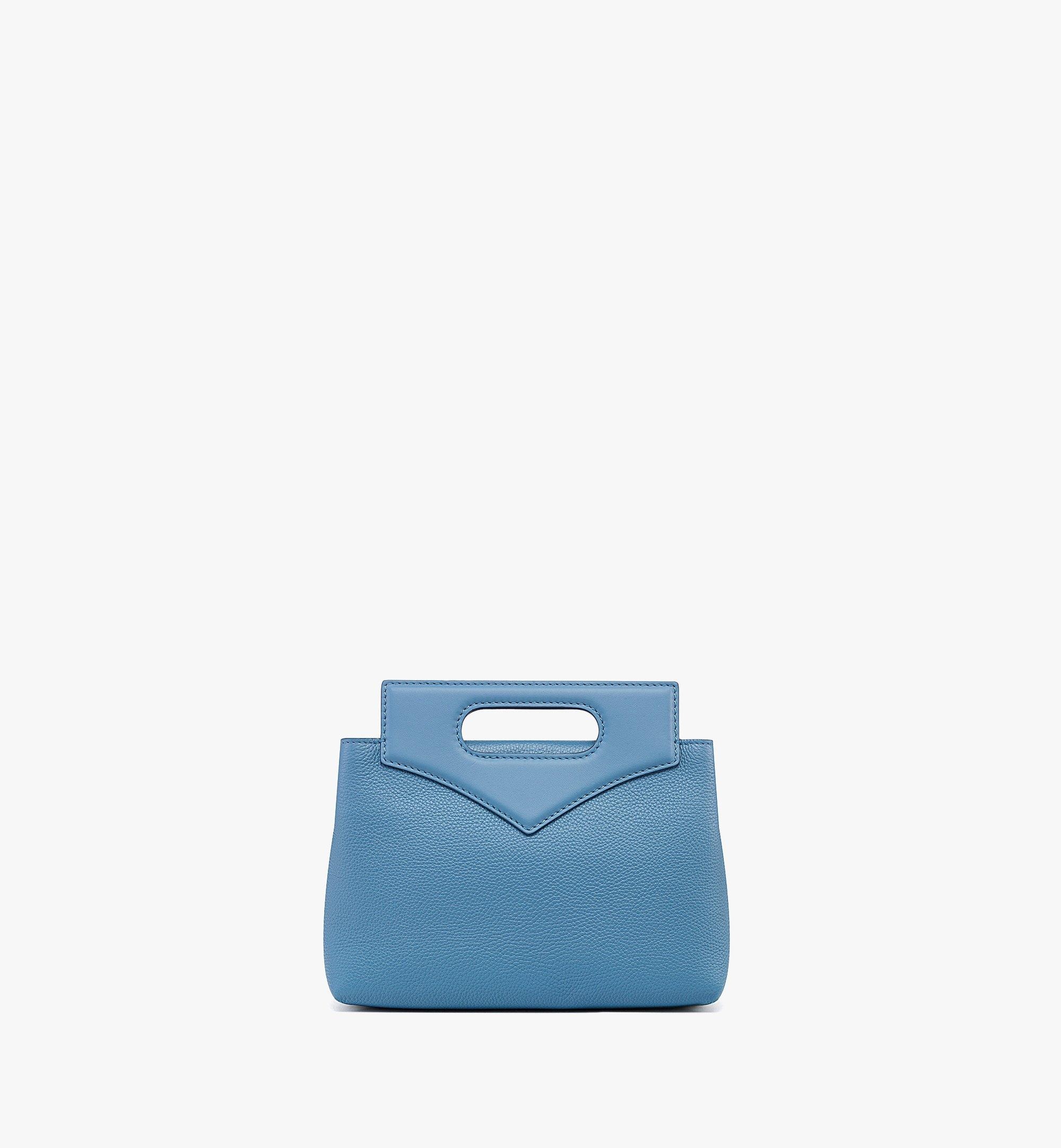 Soft Diamond Tote in Embossed Leather - 4