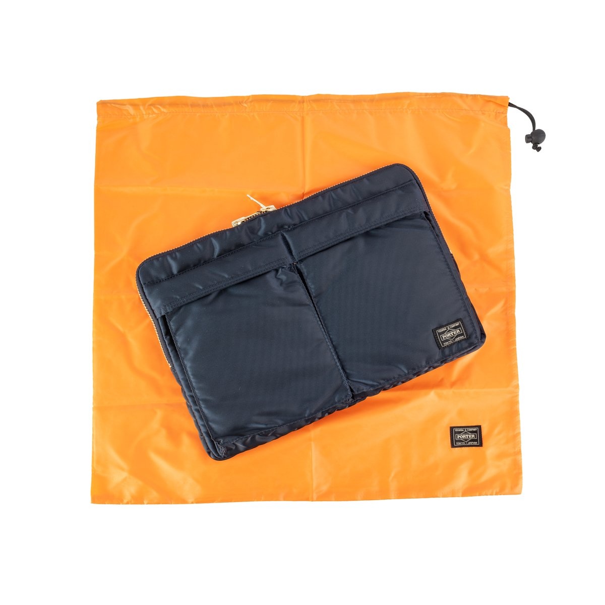 POR-DOC-BLU Porter - Yoshida & Co. - Tanker Document Case - Iron Blue - 7