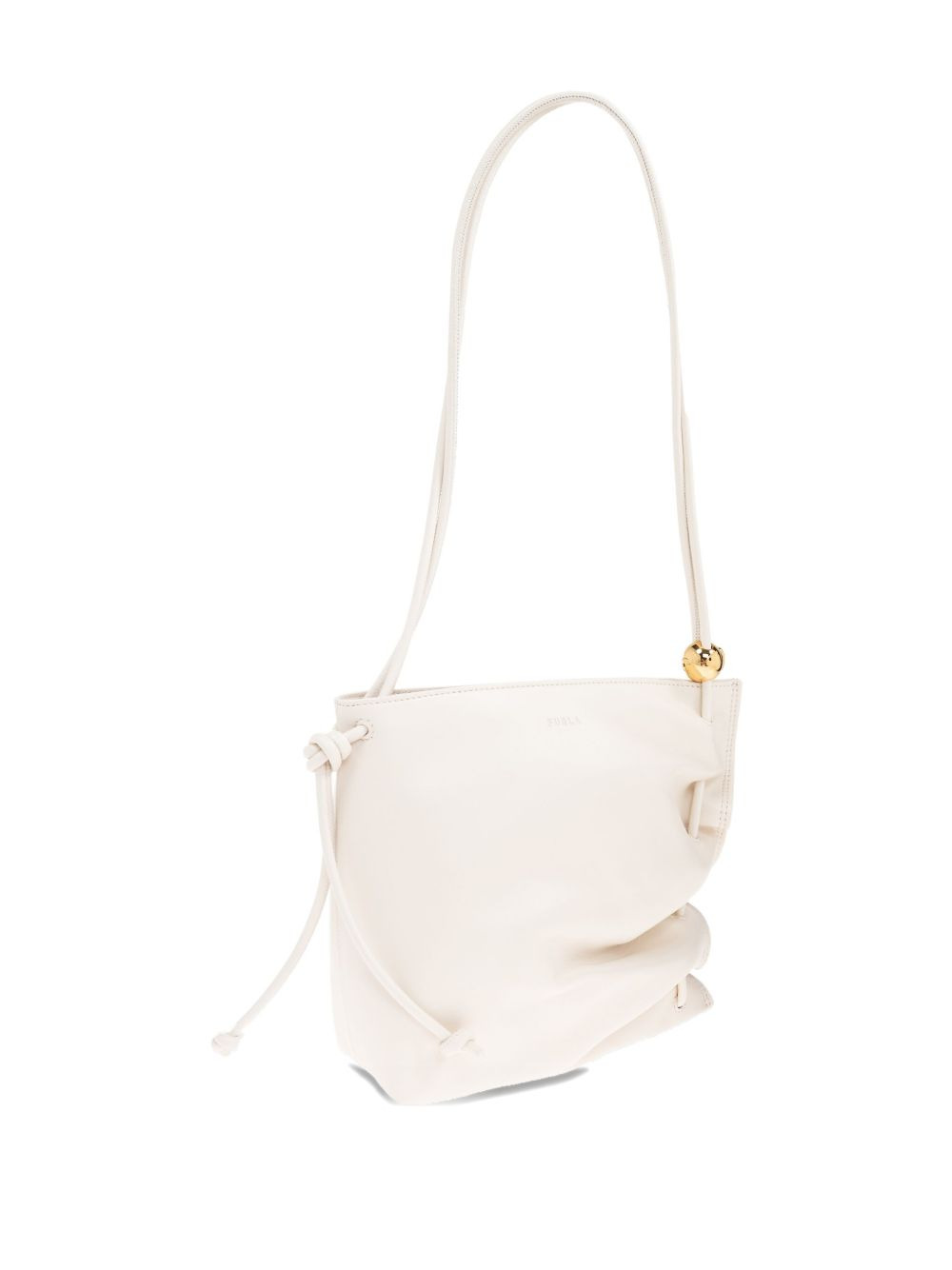 ruched ball-detail tote bag - 4