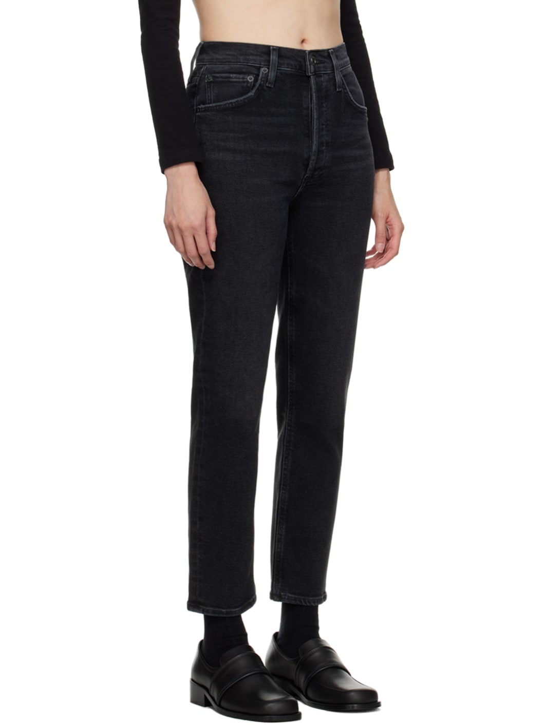 Black Riley Jeans - 2