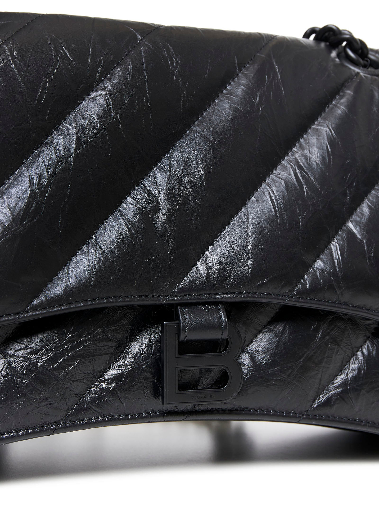 Crush Chain leather medium bag - 4