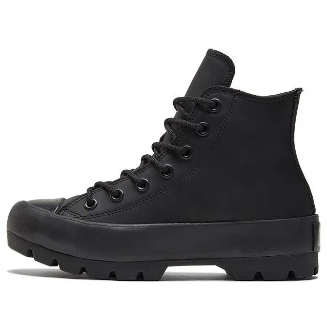 (WMNS) Converse Chuck Taylor All Star Lugged Sneakers Black 573064C - 1