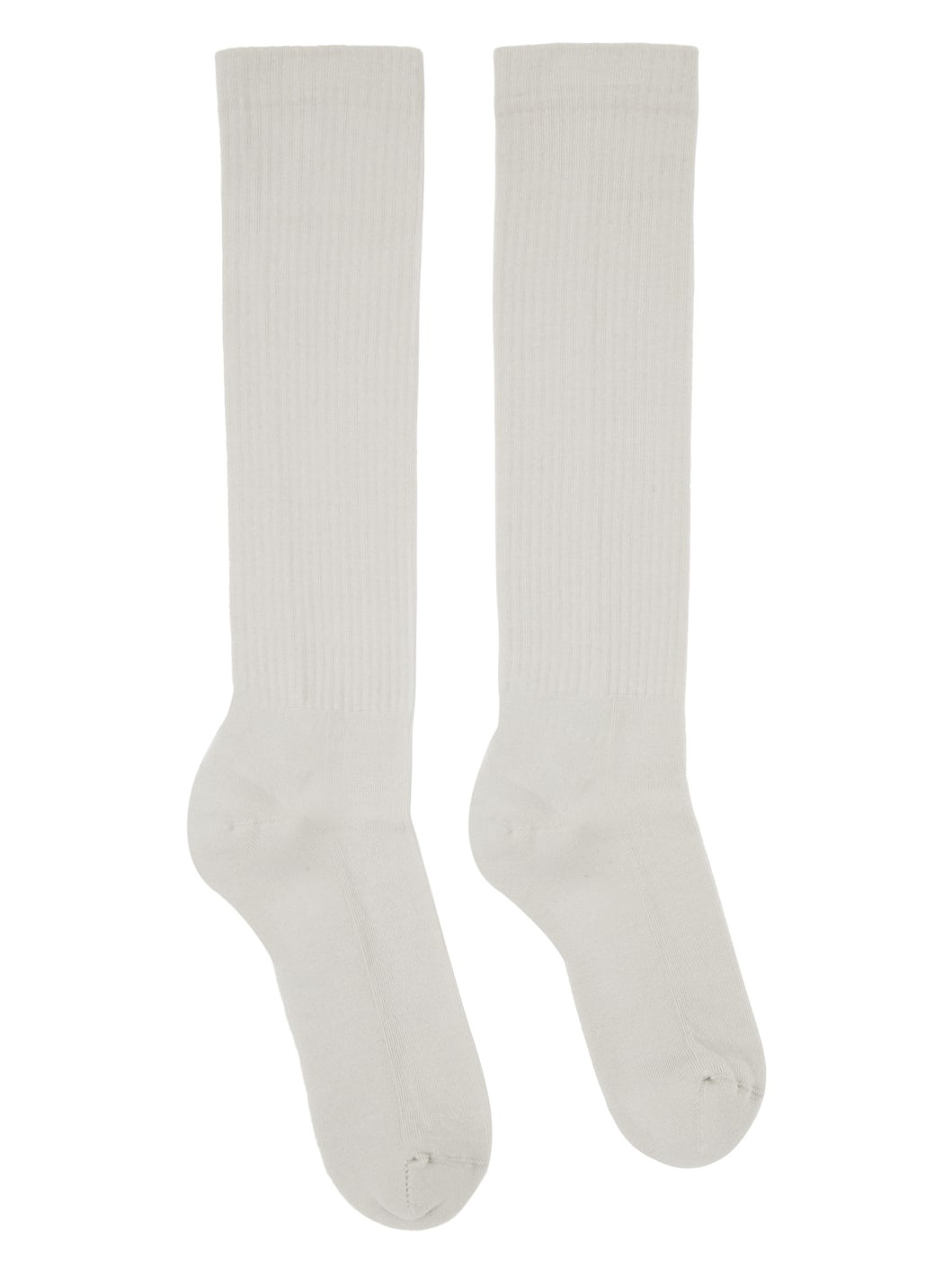 Gray Intarsia Socks - 1