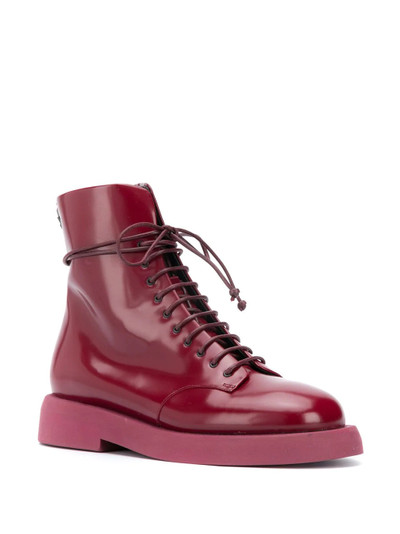 Marsèll lace-up cargo boots outlook