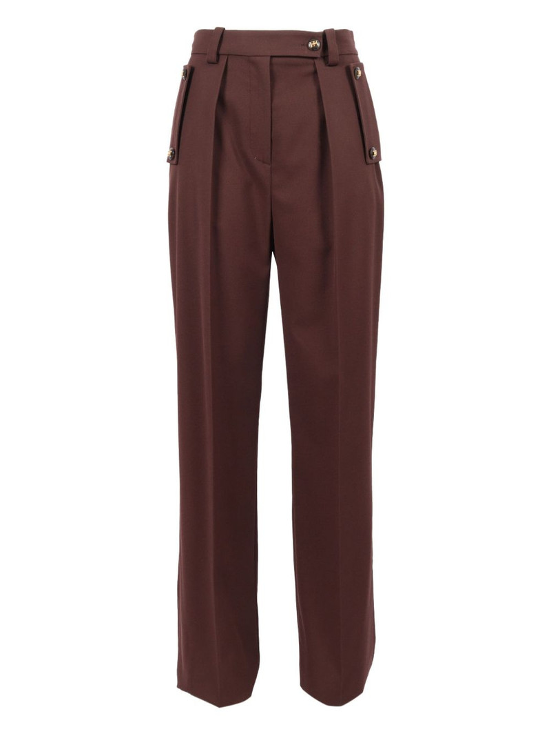 pleated pocket trousers 1