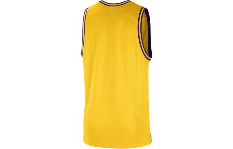 Nike Nike x NBA LA Lakers Training Jerseys 'Yellow' DR2273-728 outlook
