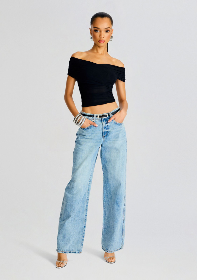 RETROFÊTE CYRUS MID RISE BOYFRIEND JEAN outlook