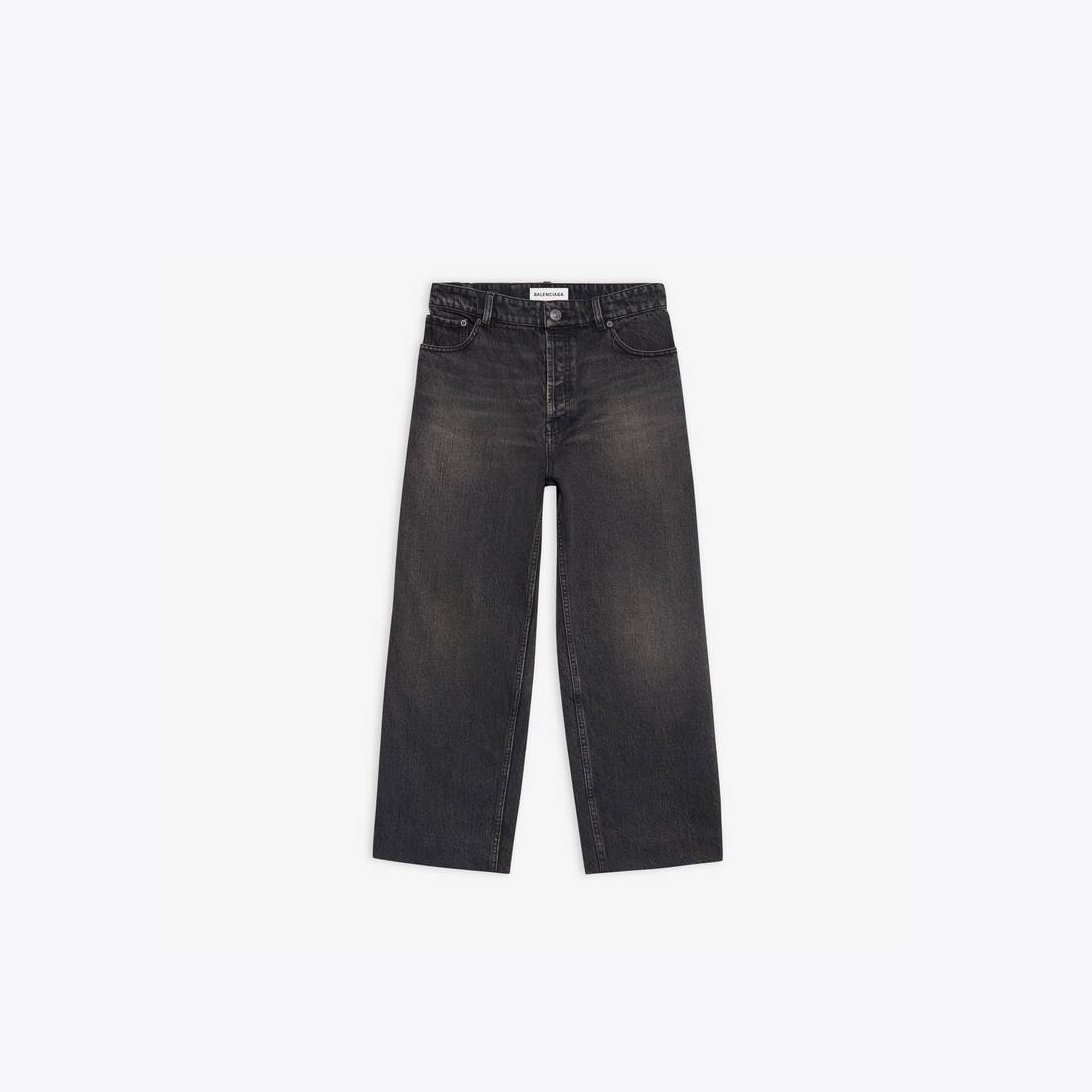 Women's Cropped Pants in Black - 1