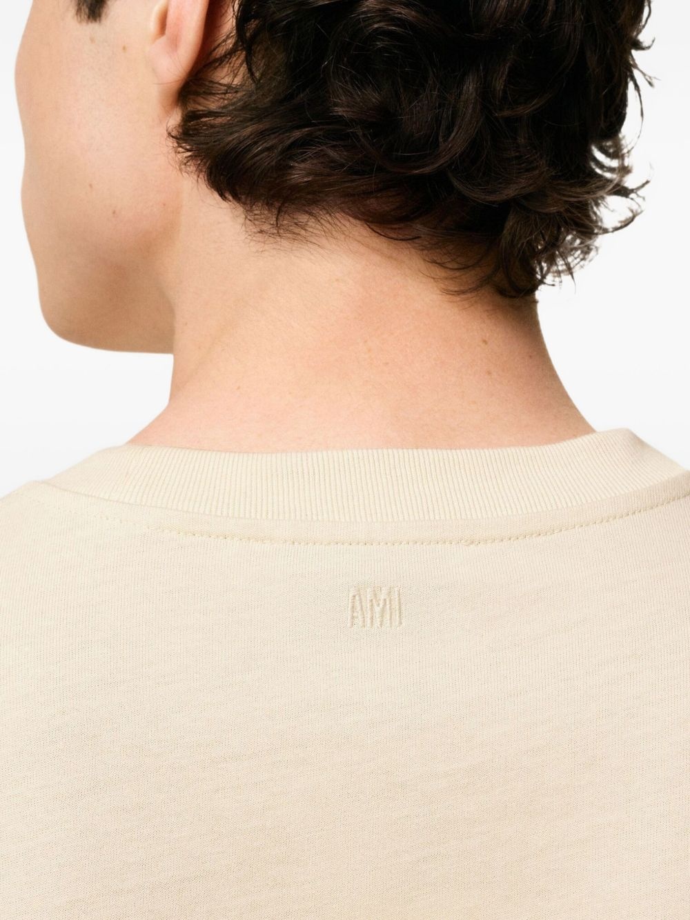 Ami De Coeur-motif cotton T-shirt - 6