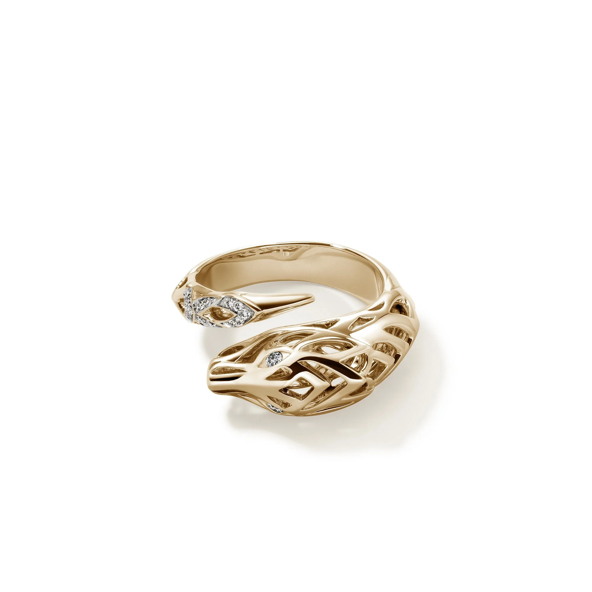 Naga Ring, Gold, Diamonds - 1