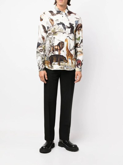 PHILIPP PLEIN Sugar Daddy wildlife-print shirt outlook