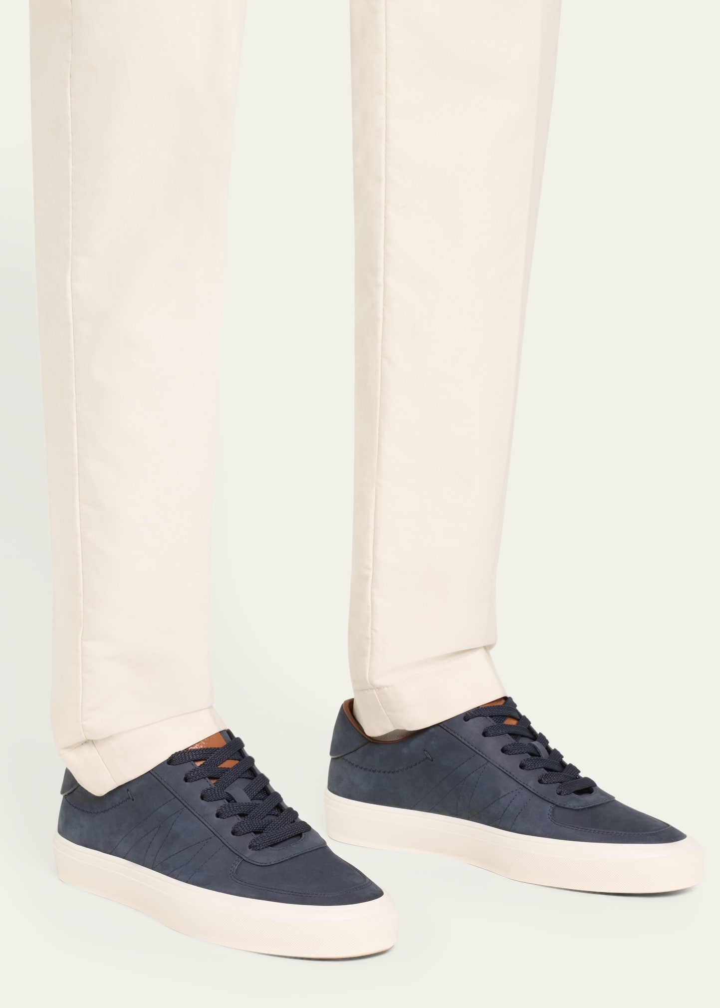 Men's Monclub Nubuck Low-Top Sneakers - 2