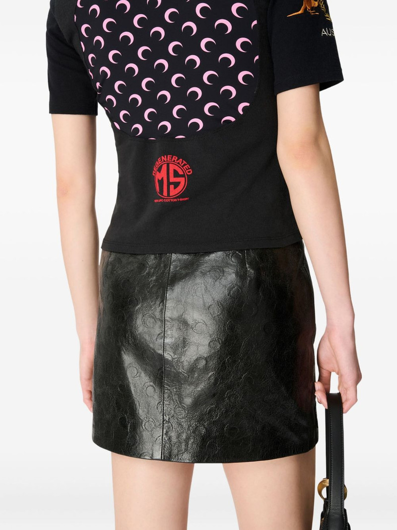 logo-print elephant-graphic T-shirt 4