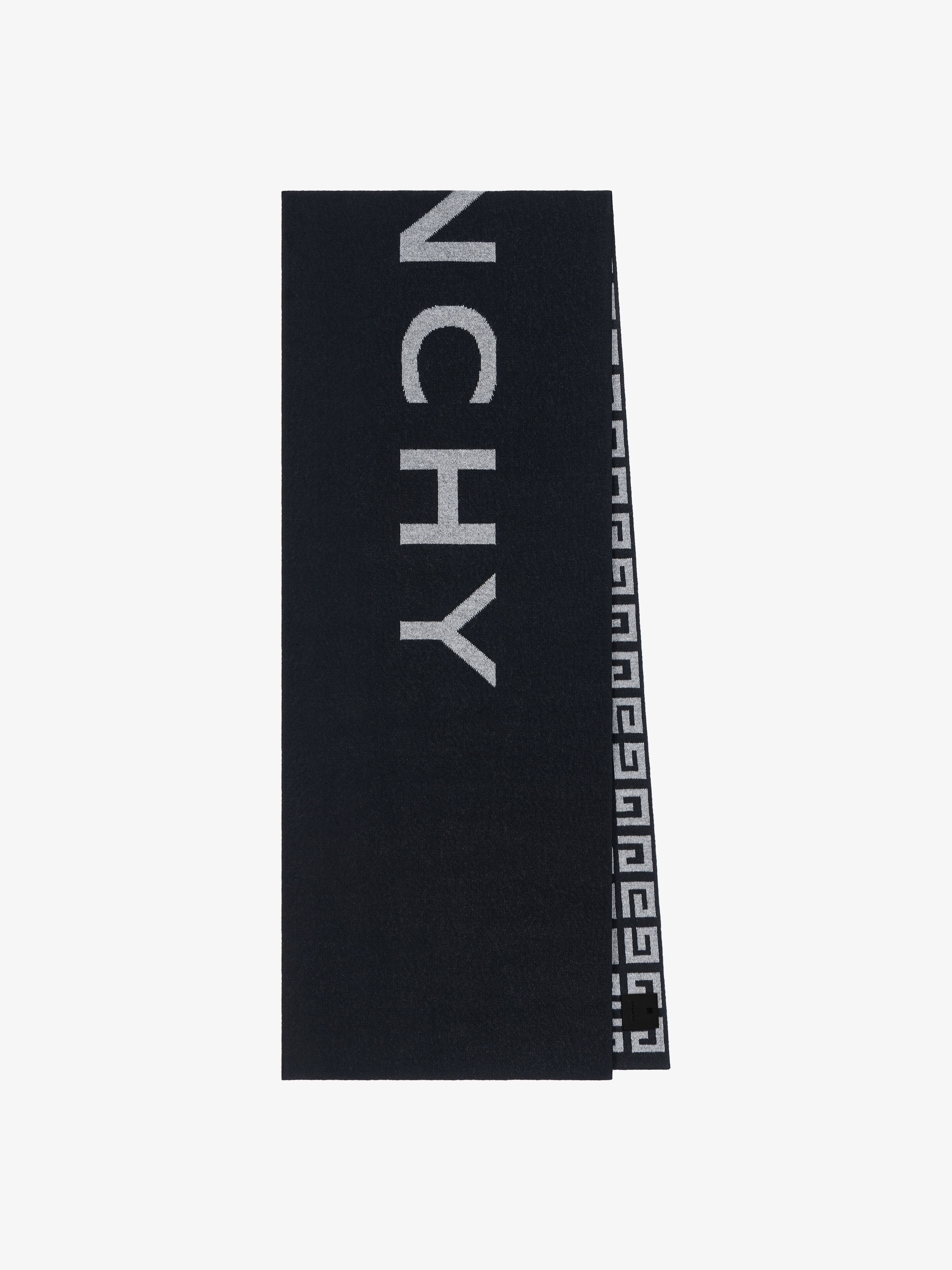 GIVENCHY 4G DOUBLE SIDED SCARF IN WOOL AND CASHMERE - 2