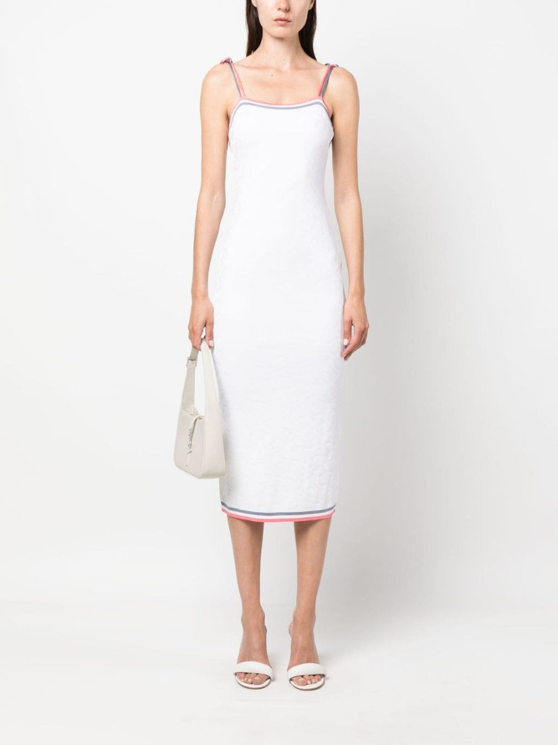 FENDI monogram midi dress outlook