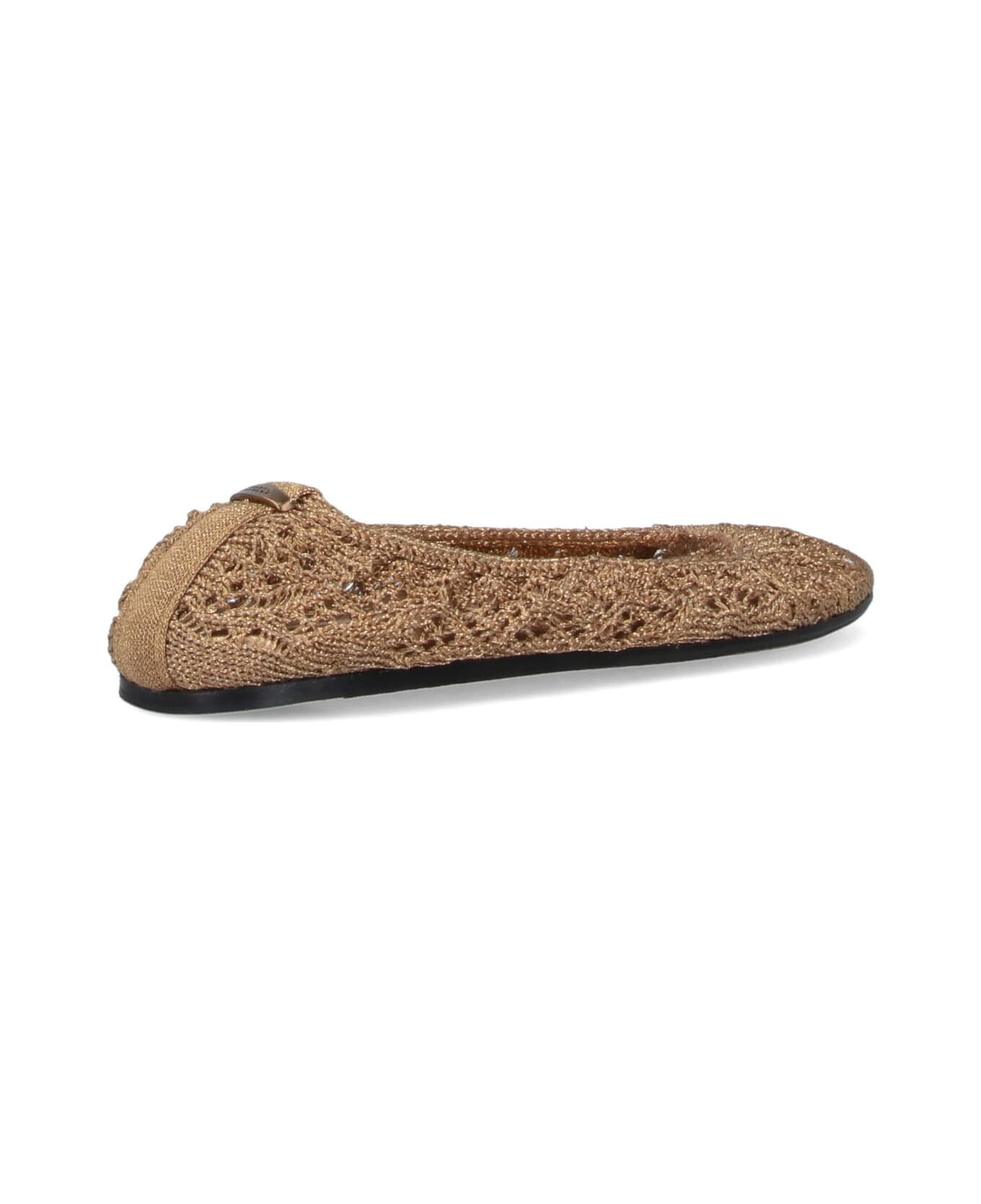 'belna' Crochet Ballet Flats - 4