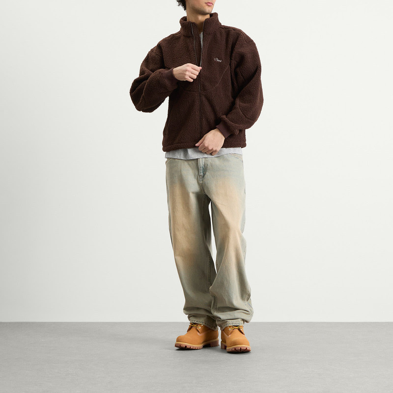 Dime Dime Polar Fleece Sherpa Zip Jacket outlook