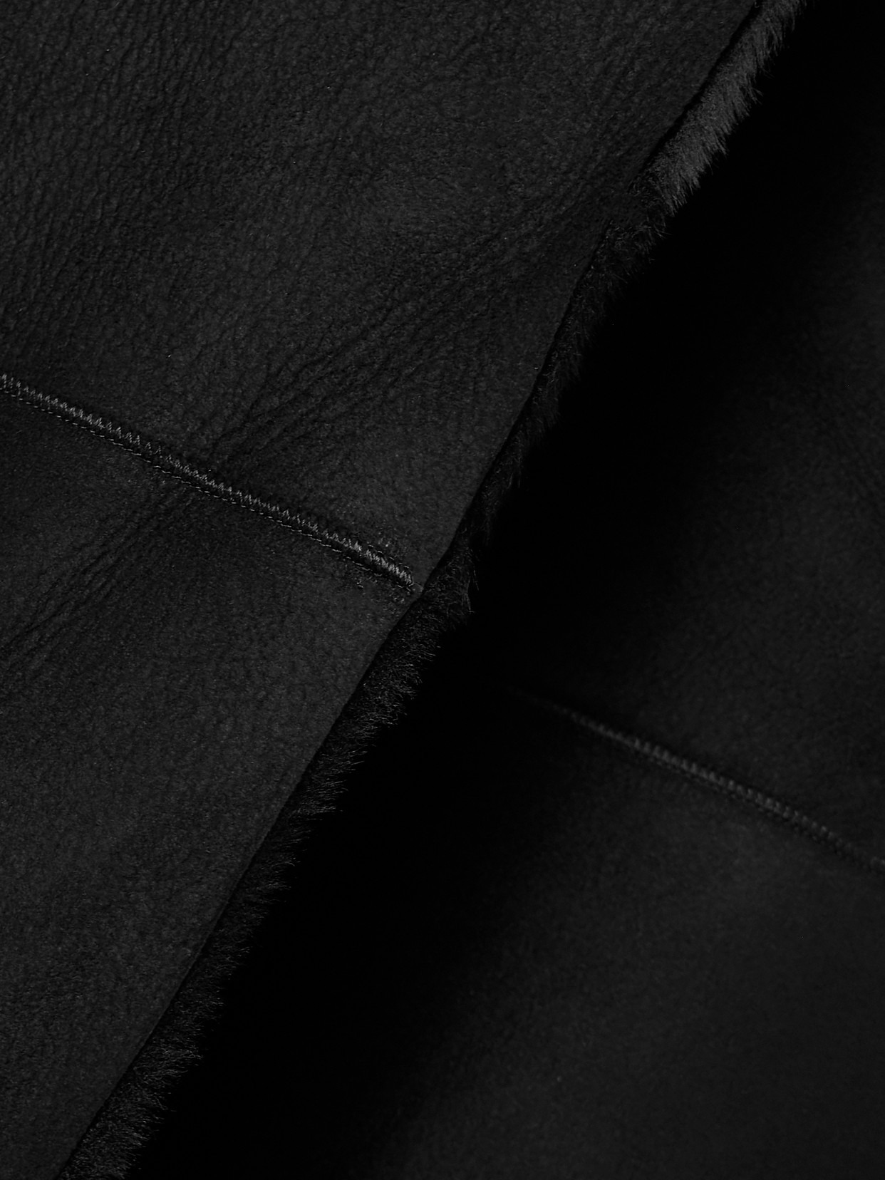 Merinos Oversized Shearling Coat - 4