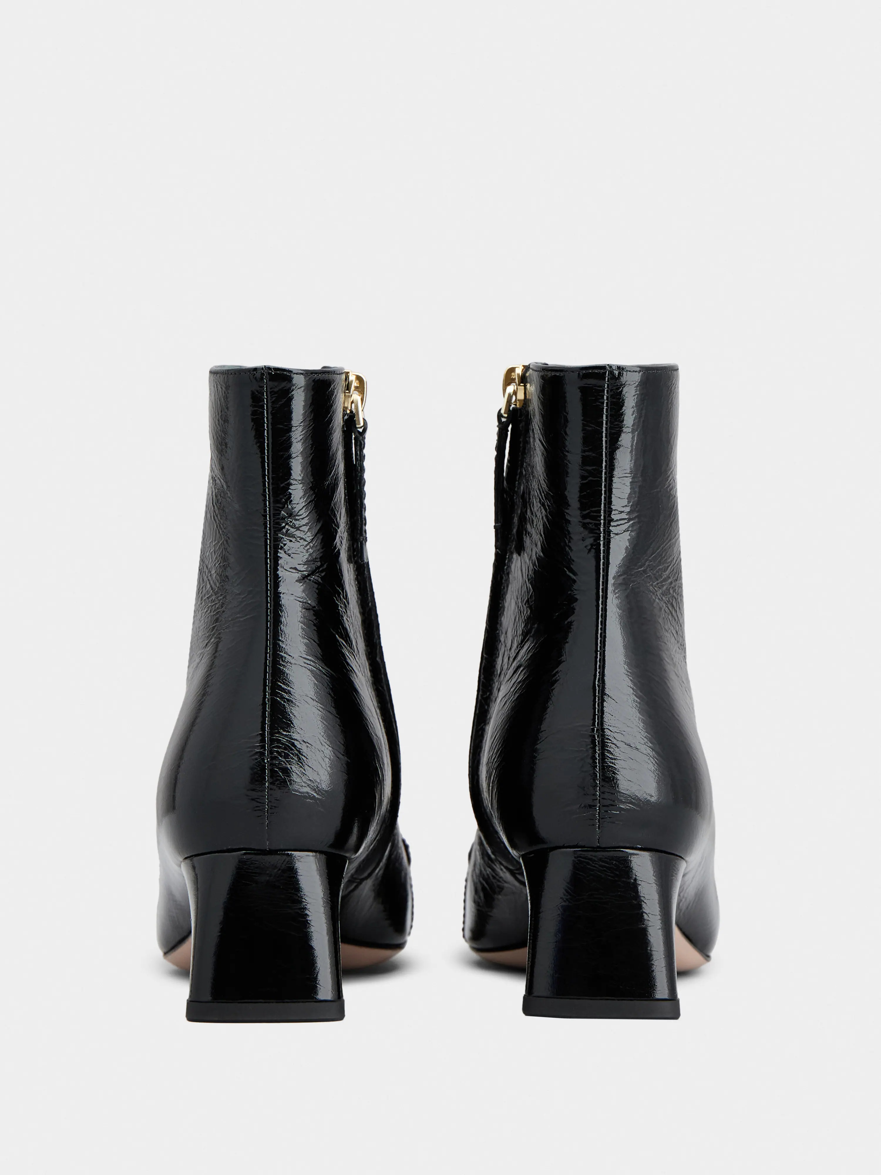 Très Vivier Booties in patent leather - 5
