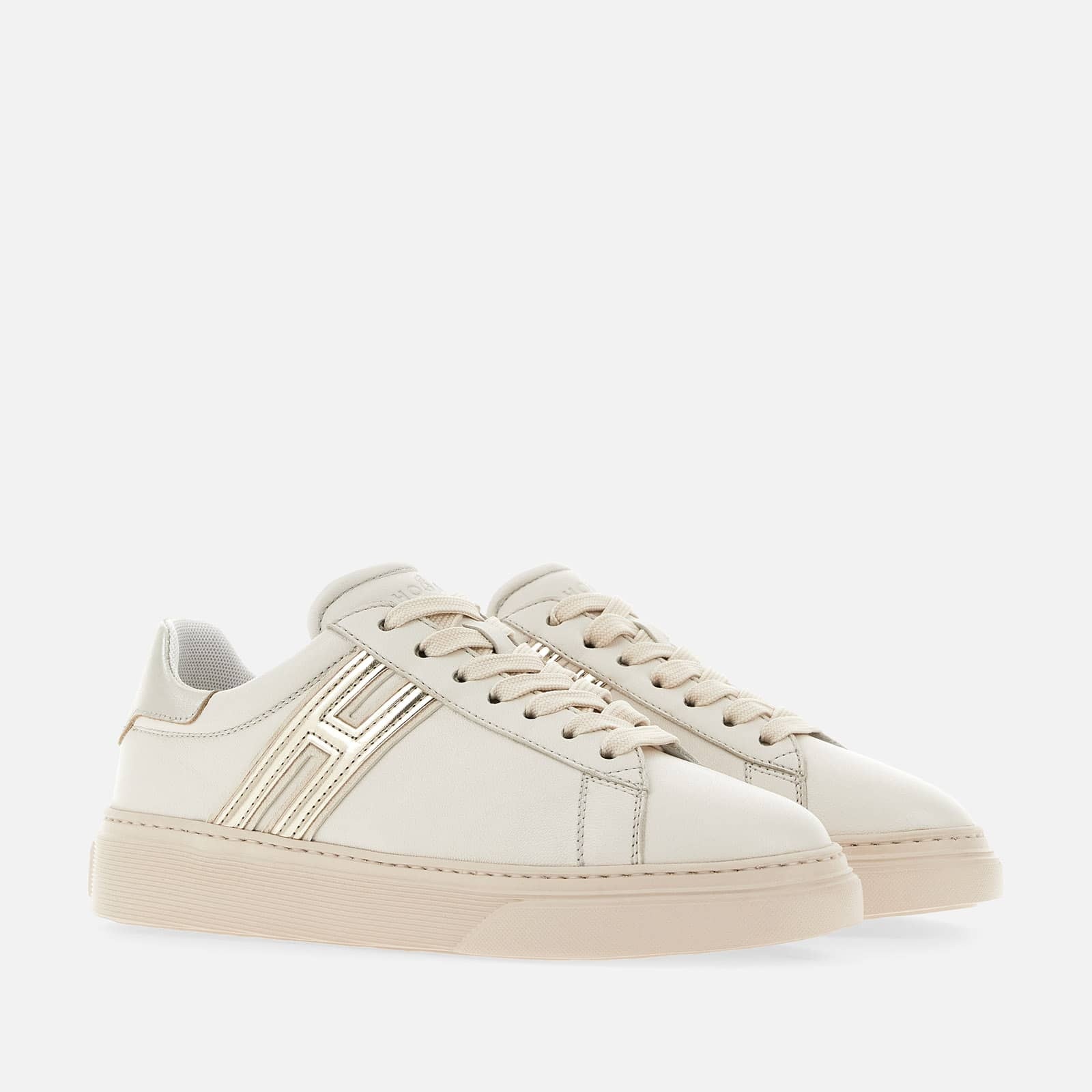 Sneakers Hogan H365 Ivory Gold - 2