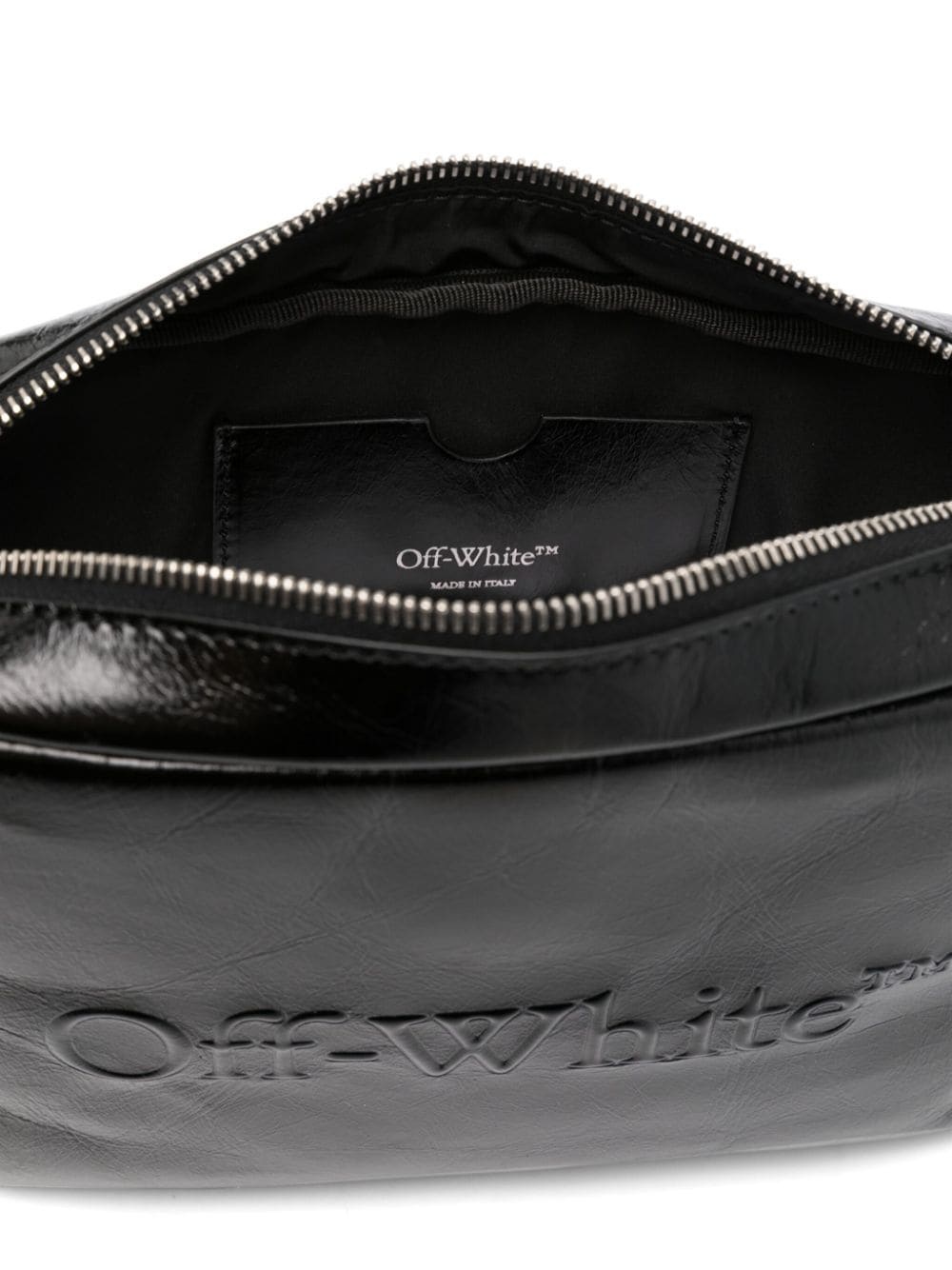 Bookish leather messenger bag - 5